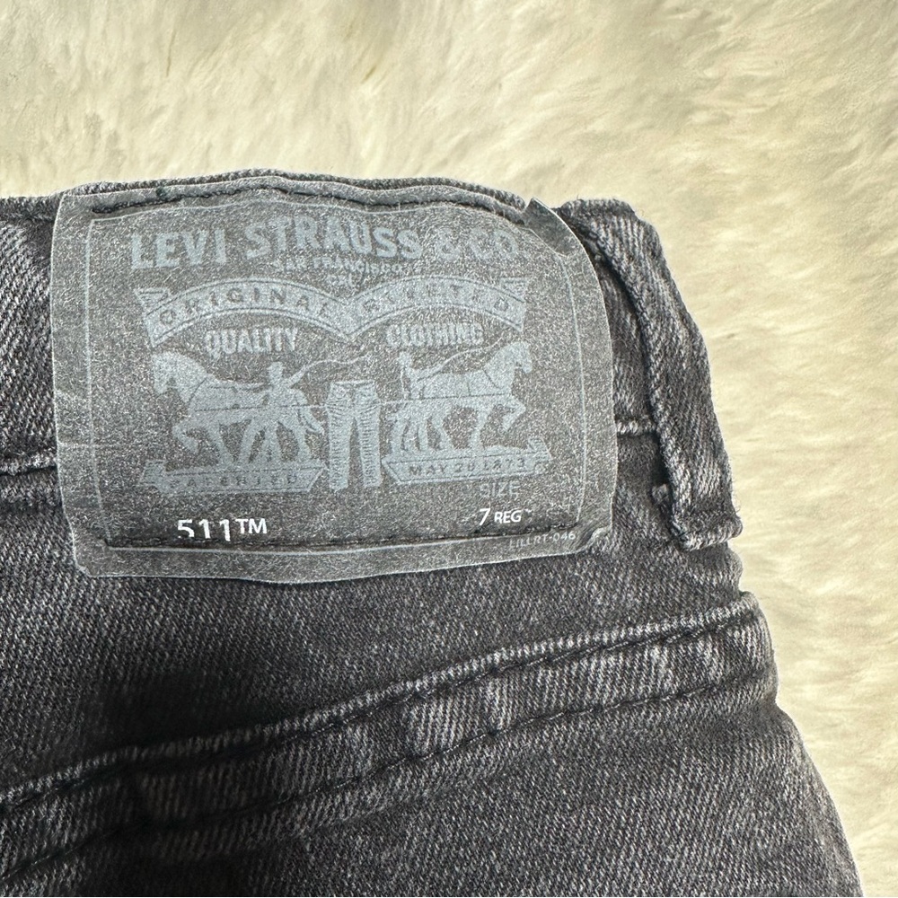 Levi’s Jeans Black Size 7 - Picture 14 of 16